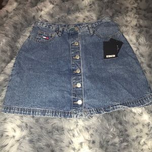 Reformation Vintage | Tommy Hilfiger Jean Skirt